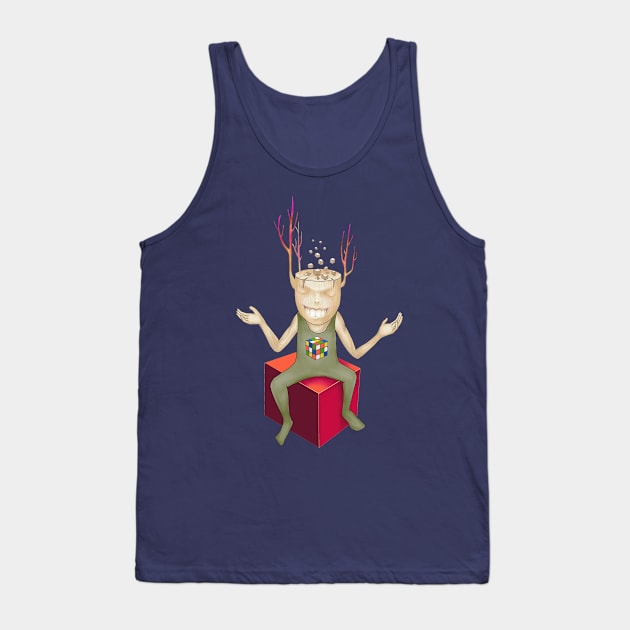 Stump man : Clever Tank Top by Deeprootsbkk